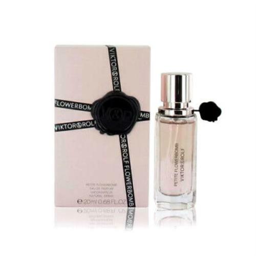 Petite Flowerbomb Viktor Rolf-l`eau DE Parfum -SPR-O.68 OZ-20ML-AUTHENTIC-FRANCE