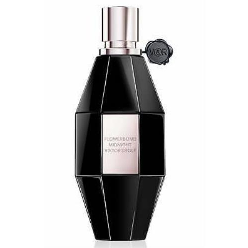Viktor Rolf Flowerbomb Midnight Eau De Parfum Perfume For Women 3.4 Oz