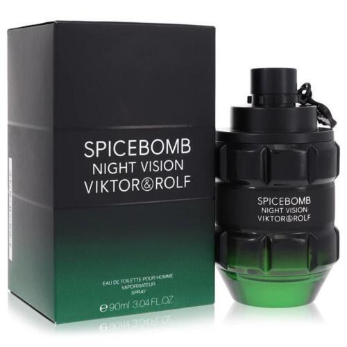 Spicebomb Night Vision Cologne By Viktor Rolf Eau De Parfum Spray 3oz/90ml Men