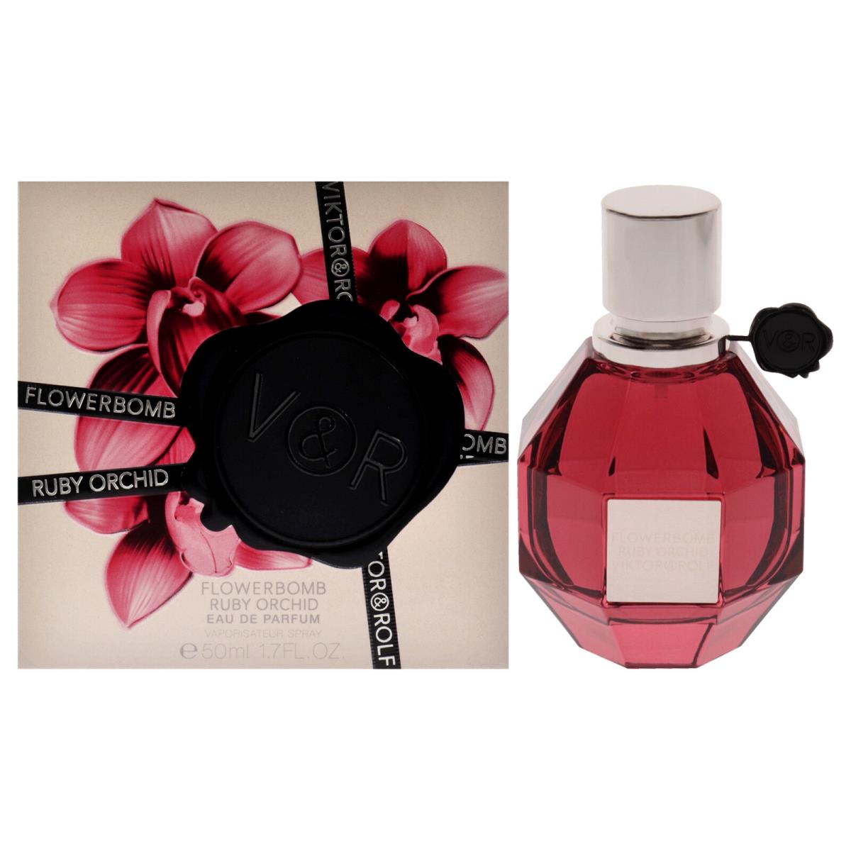 Flowerbomb Ruby Orchid by Viktor and Rolf For Women - 1.7 oz Edp Spray