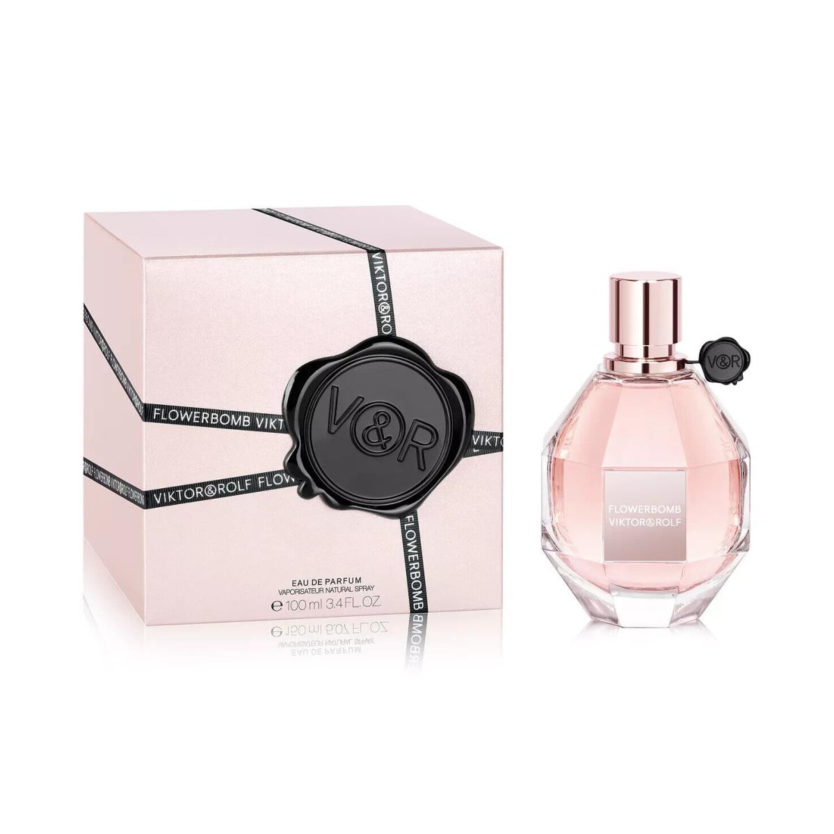 Viktor Rolf Flowerbomb Edp Spray Perfume For Women 3.4oz / 100ml