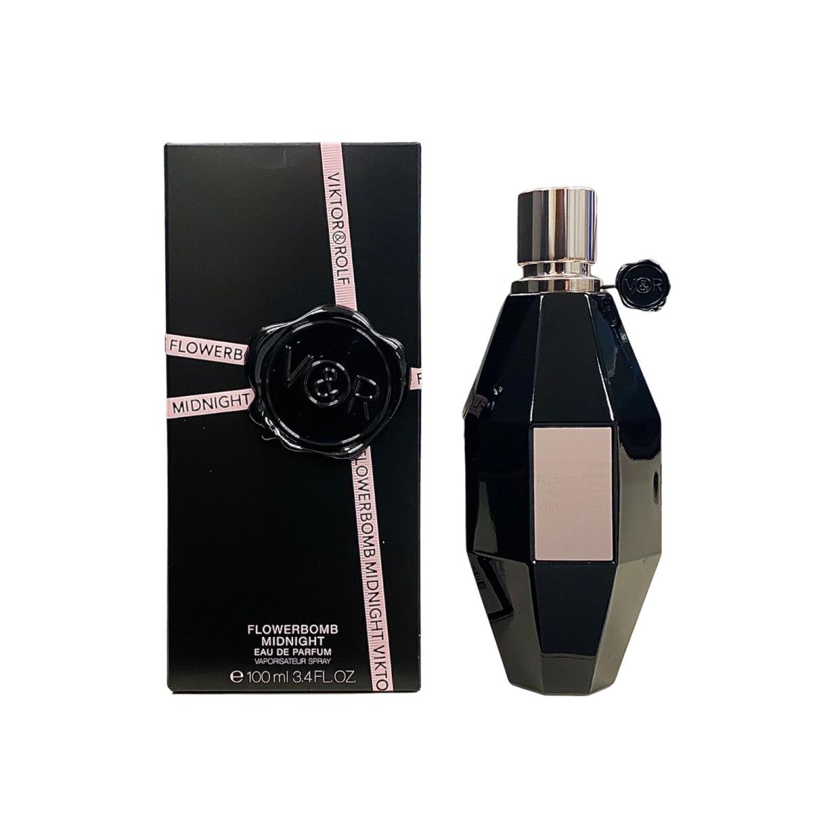 Viktor Rolf Flowerbomb Midnight Eau De Parfum 3.4 oz / 100 ml - Spray