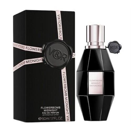Viktor Rolf Flowerbomb Midnight For Women Perfume 1.7 oz 50 ml Edp Spray