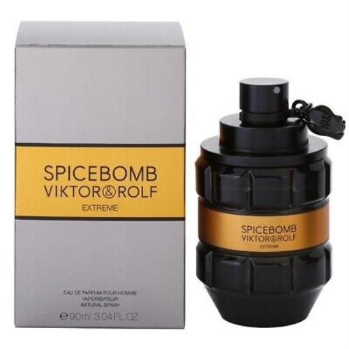 Viktor Rolf Spicebomb Extreme For Men Cologne 3.04 oz 90 ml Edp Spray