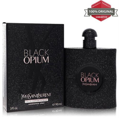 Black Opium Extreme Perfume 3 oz Edp Spray For Women by Yves Saint Laurent