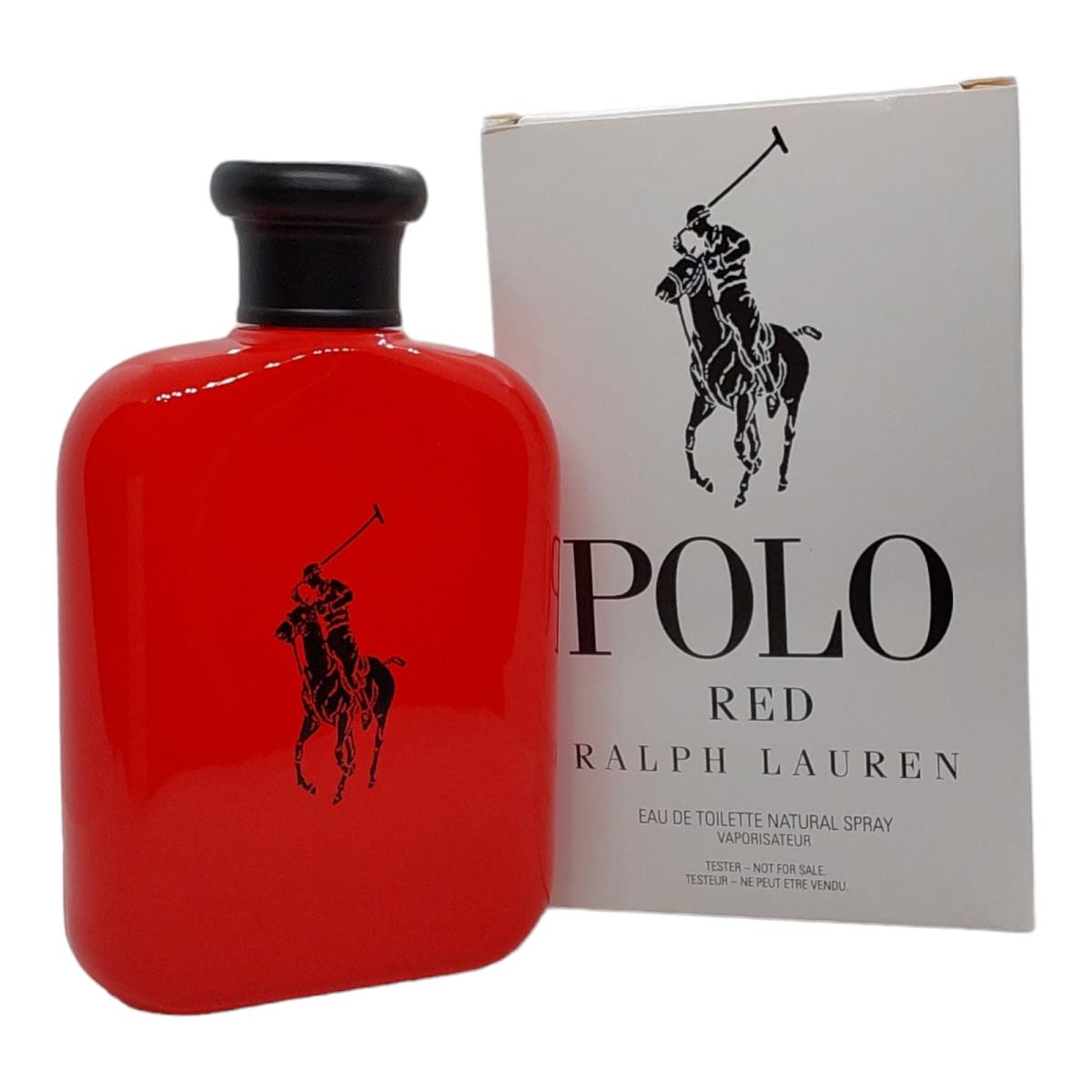 Ralph Lauren Polo Red For Men Eau De Toilette 4.2 oz 125 ml Spray Edt