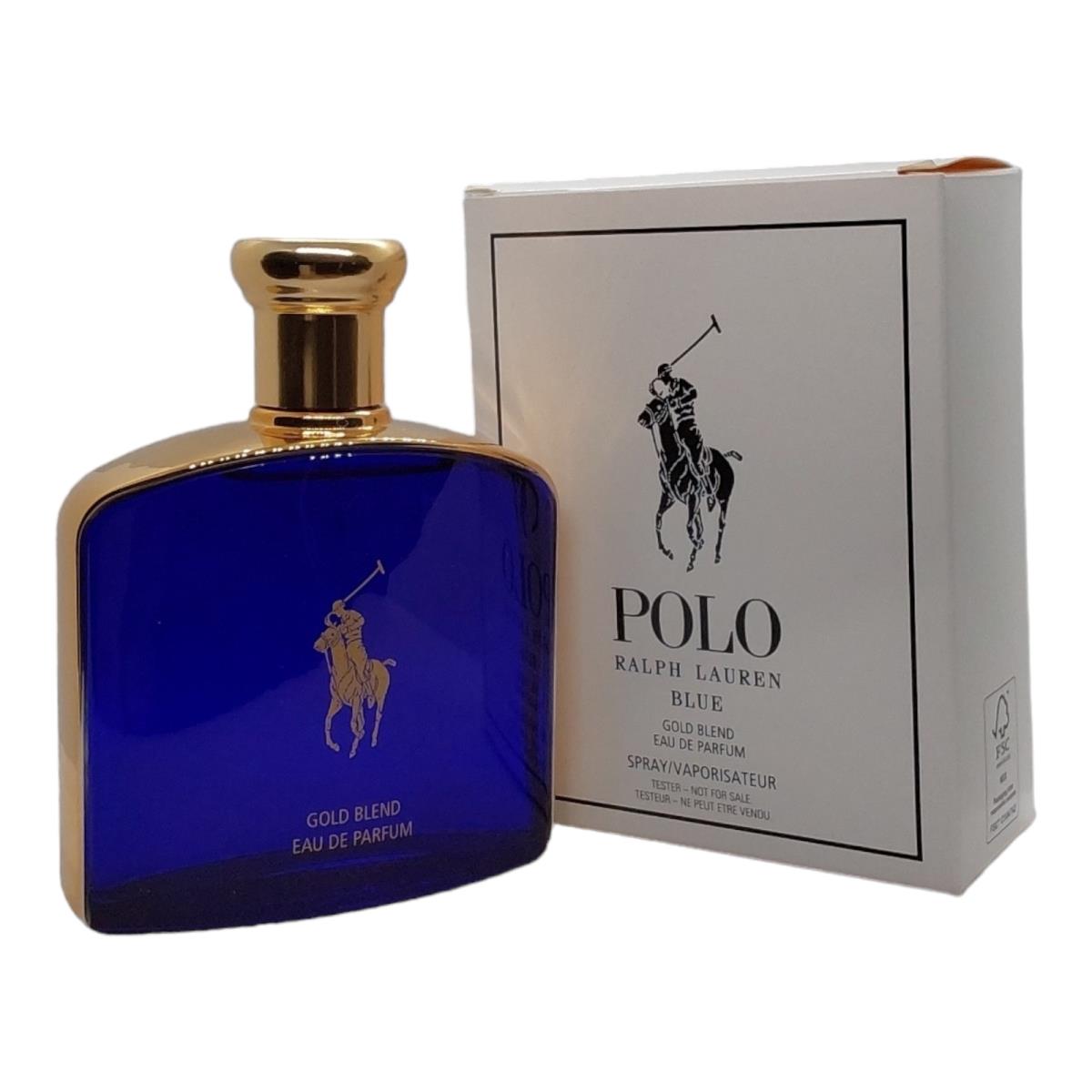 Ralph Lauren Polo Blue Gold Blend Eau De Parfum 4.2 oz 125 ml Men Cologne Edp