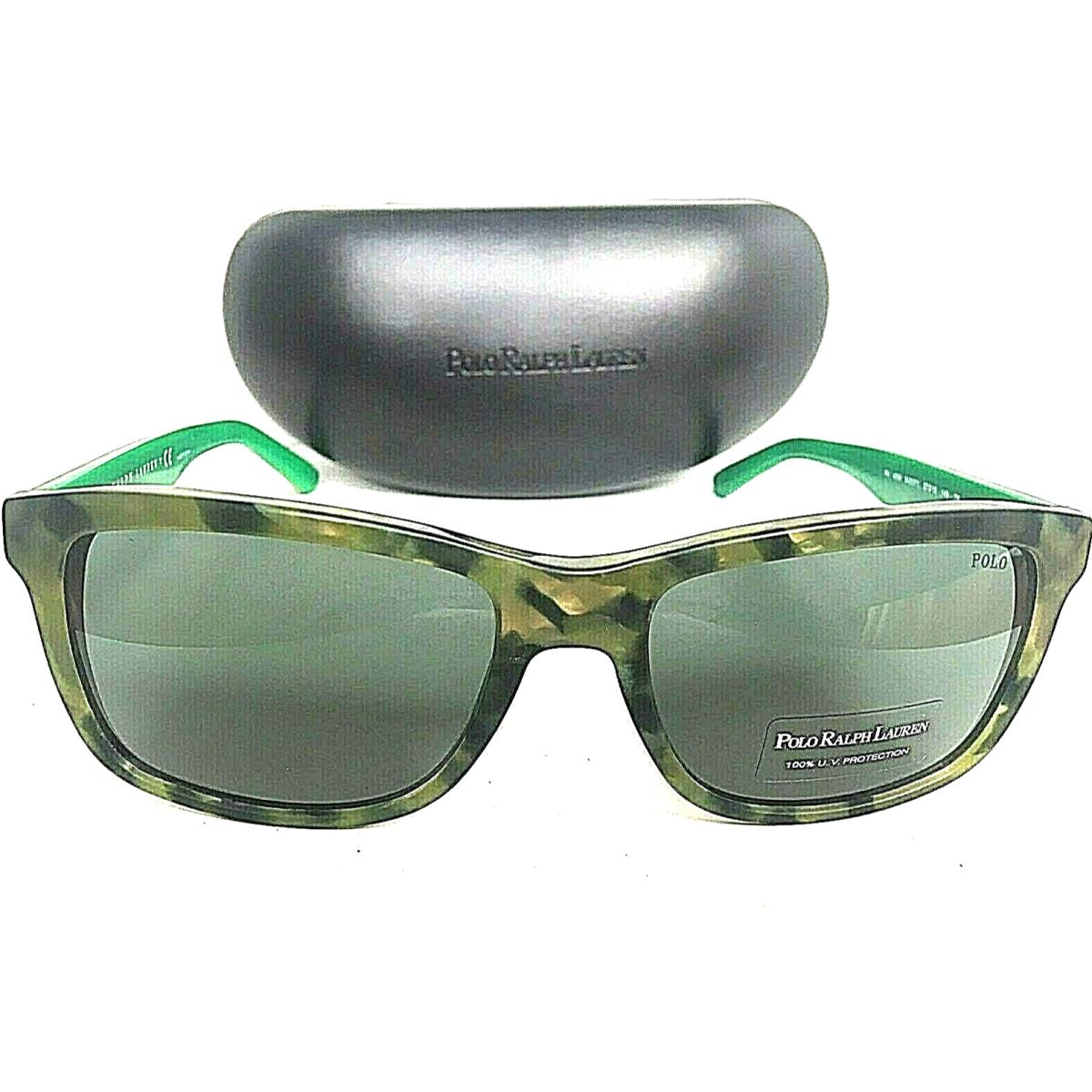 Polo Ralph Lauren PH 4098 5436/71 57mm Green Men`s Sunglasses Italy