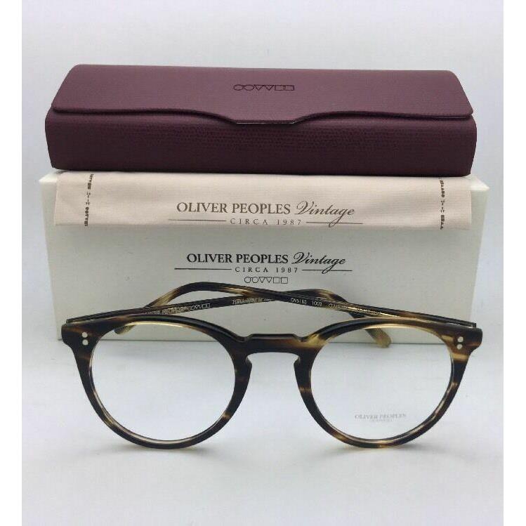 Oliver Peoples Vintage Eyeglasses O`malley OV 5183 1003 45-22 Cocobolo Tortoise