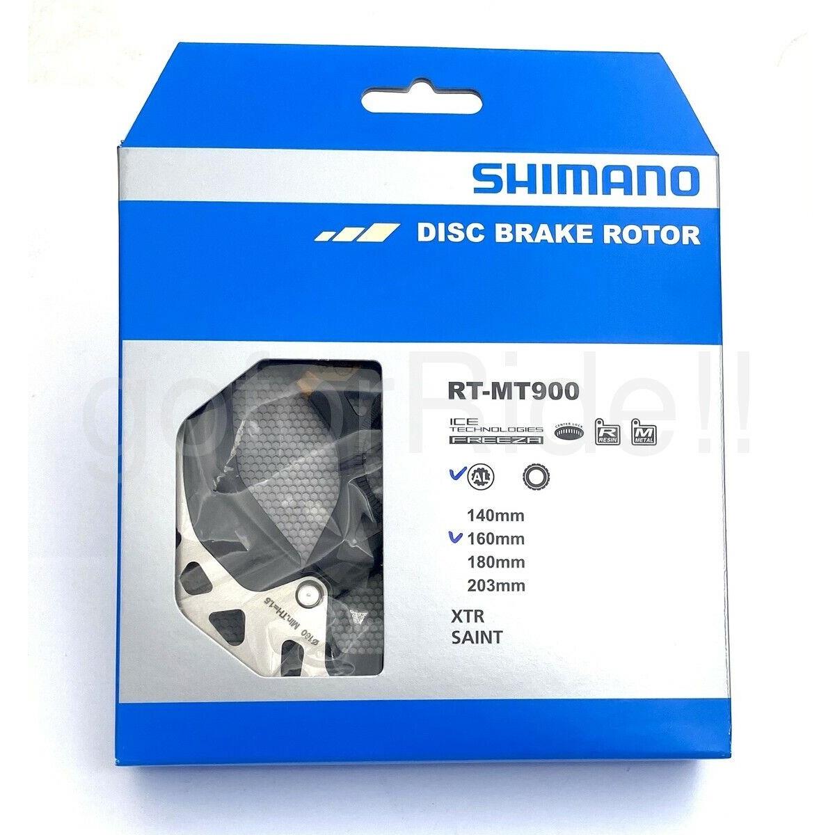 Shimano RT-MT900 Center Lock Disc Brake Road/mtb Rotors 160mm IRTMT900S