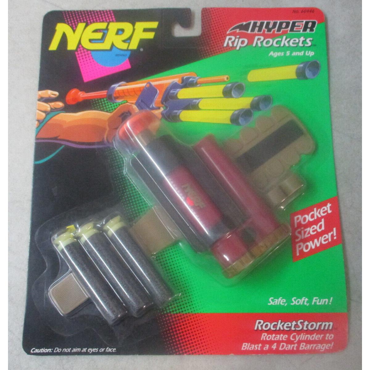 Moc 1994 Kenner Nerf Wrist Blitzer IN Rocketstorm Error Packaging
