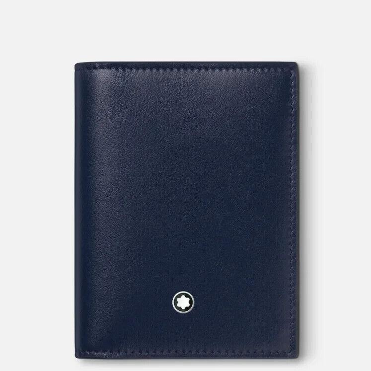 Montblanc Meisterst ck Blue Cardholder 4cc MB131693