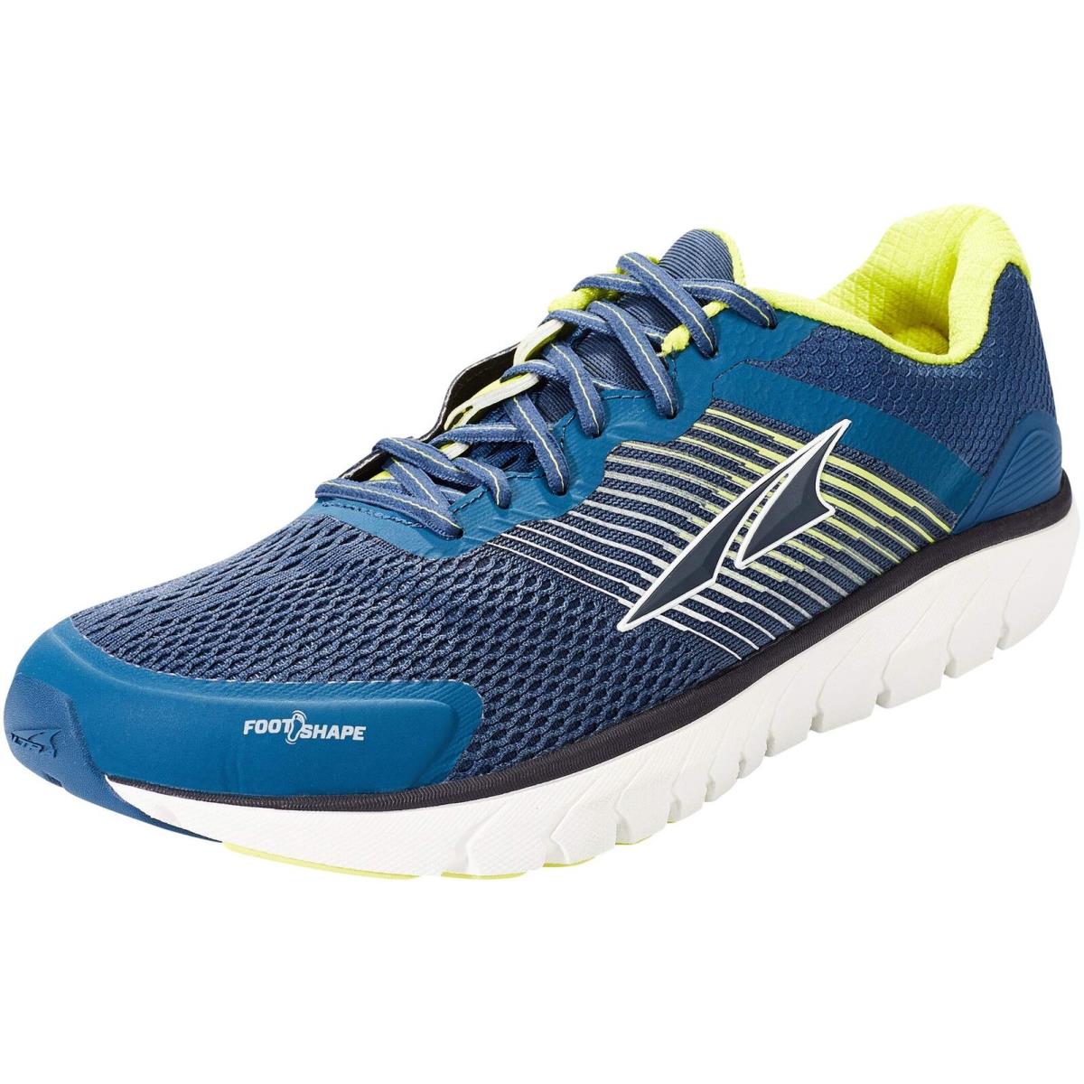 Altra Men`s AL0A4PEA Provision 4 Road Running Shoe Blue/lim Sz_11.5_Blue/Lime - Blue/Lime