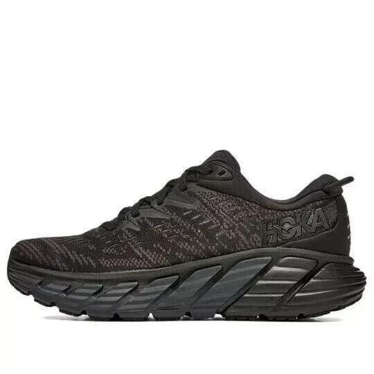 Hoka One One Gaviota 4 Men`s Running Shoes 1123198 Size 8D Black