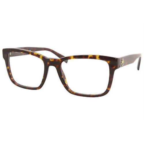 Versace VE3285 108 Eyeglasses Men`s Dark Havana Full Rim Optical Frame 55mm