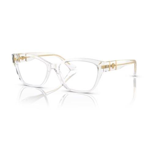 Versace 0VE3344F 148 Crystal/clear Cat Eye Women`s Eyeglasses