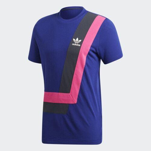 Adidas Mens T-shirt Originals BR8 Medium or 2XL Purple-black-pink W Tags