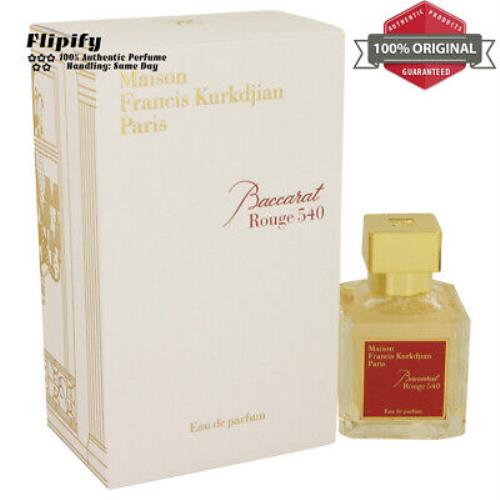 Maison Francis Kurkdjian Baccarat Rouge 540 Perfume 2.4 oz Edp Spray For Women