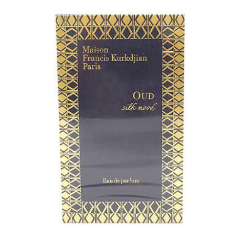 Maison Francis Kurkdjian Paris Oud Silk Mood Eau De Parfum 2.4 Ounces