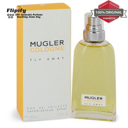 Mugler Fly Away Perfume 3.3 oz Edt Spray Unisex For Women by Thierry Mugler