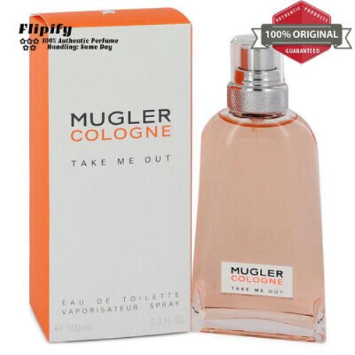 Mugler Take Me Out Perfume 3.3 oz Edt Spray Unisex For Women