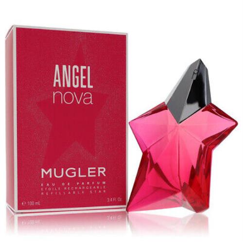 Angel Nova Perfume 3.4 oz Edp Refillable Spray For Women by Thierry Mugler