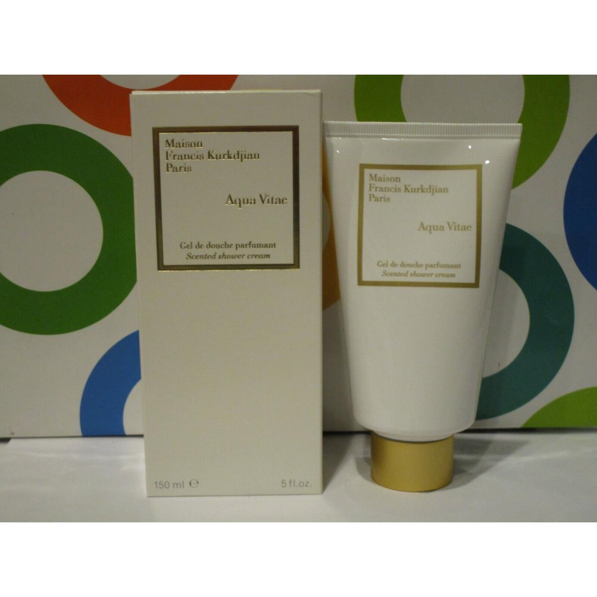 Maison Francis Kurkdjian Aqua Vitae Scented Shower Cream 5 OZ Boxed