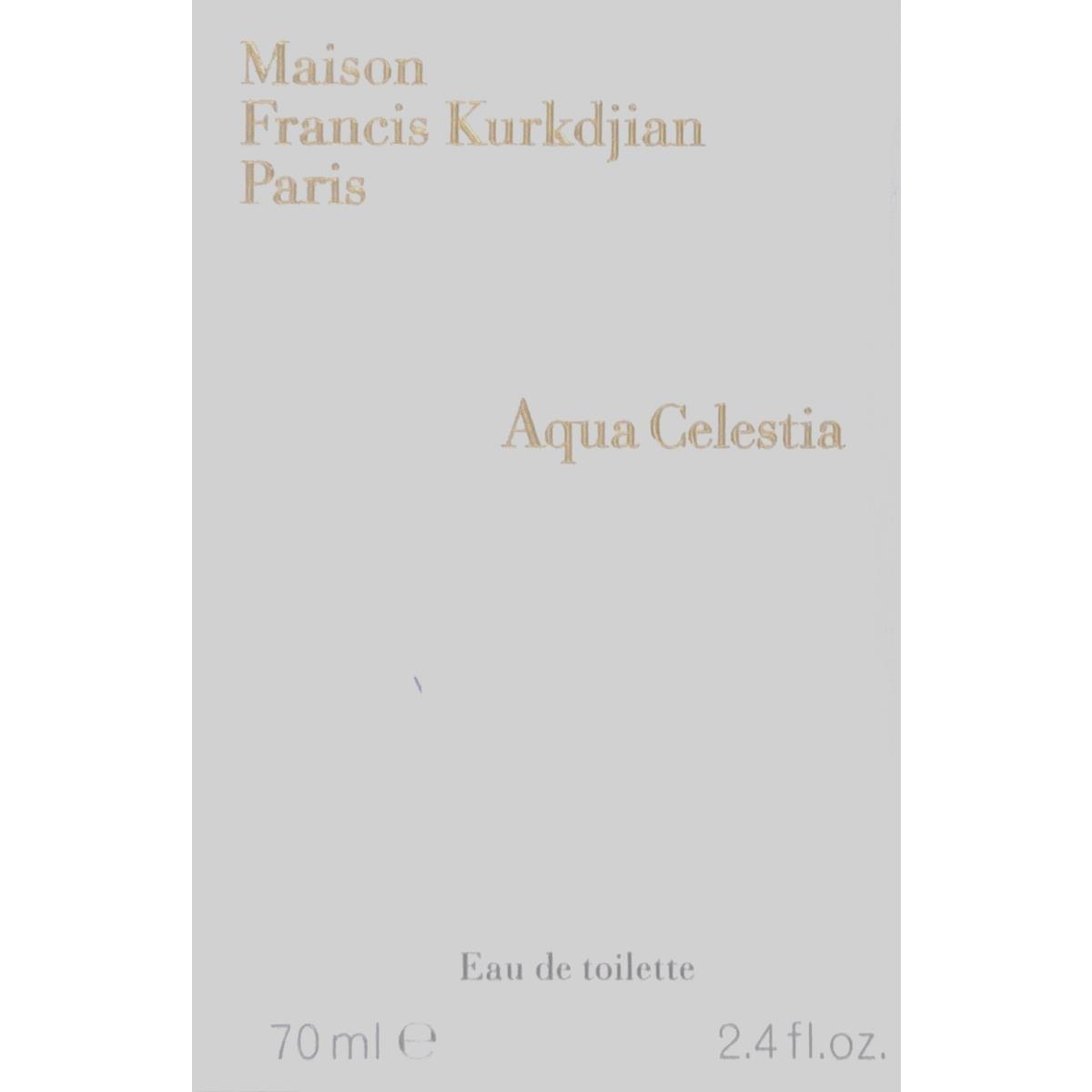 Maison Francis Kurkdjian Aqua Celestia Eau DE Toilette Spray 2.4 Oz / 70 ml