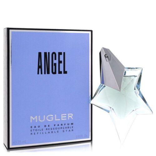 Angel By Thierry Mugler Eau De Parfum Spray Refillable 0.8oz/24ml For Women