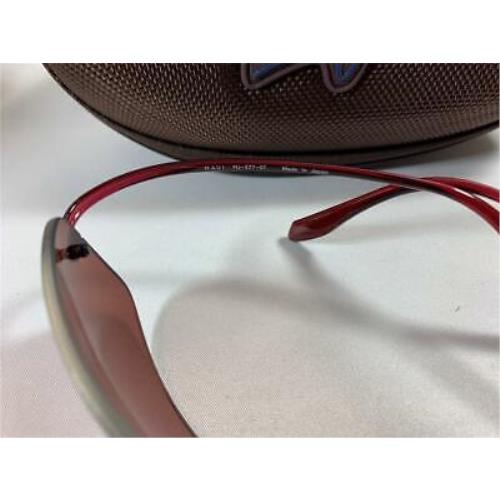 Maui Jim sunglasses Splash - Red Frame, Pink Lens, Burgundy Manufacturer