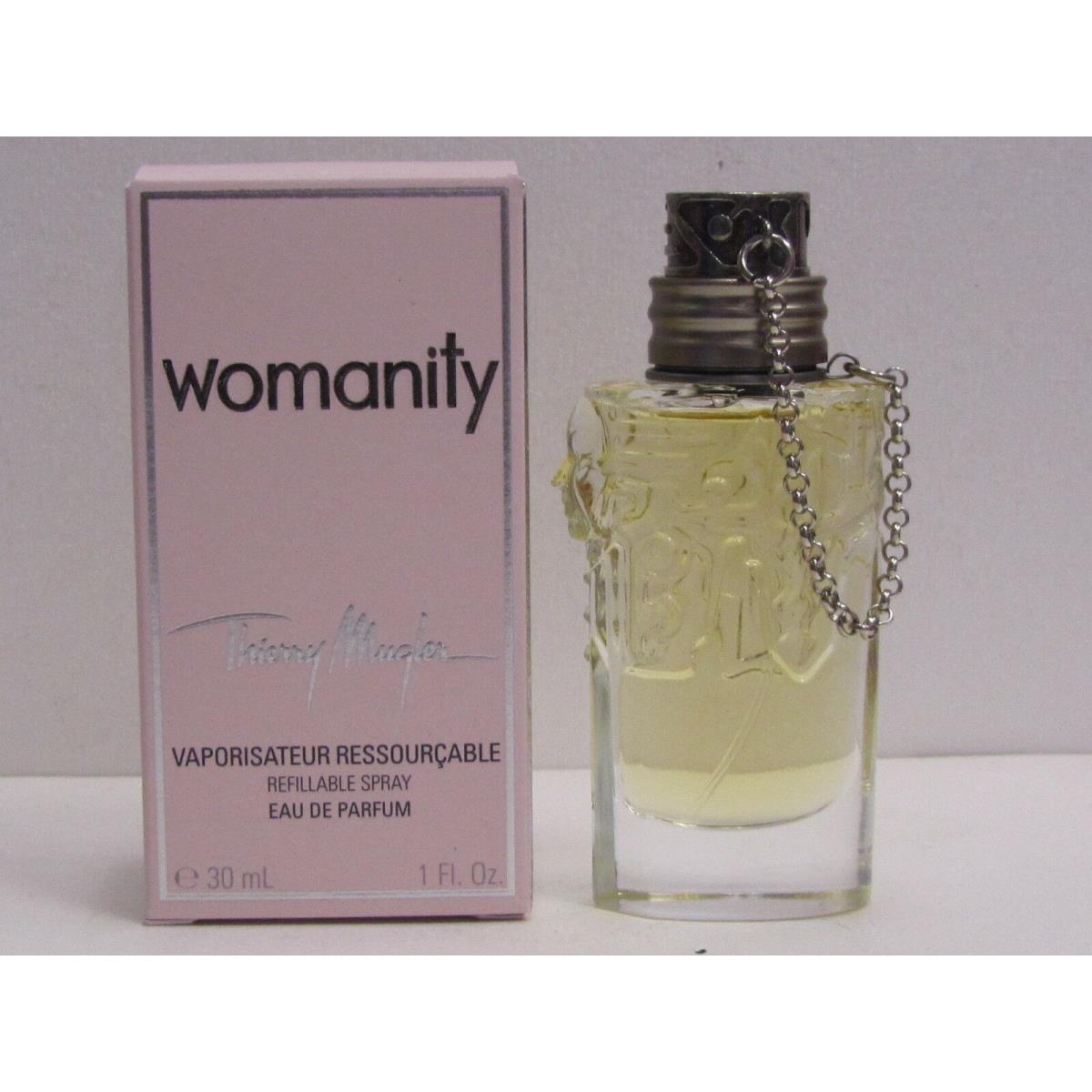 Womanity by Thierry Mugler For Women 1 oz Eau de Parfum Refillable Spray