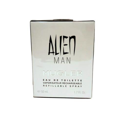 Alien Man by Thierry Mugler Eau De Toilette Refillable Spray 1.7 oz/50 ml Men