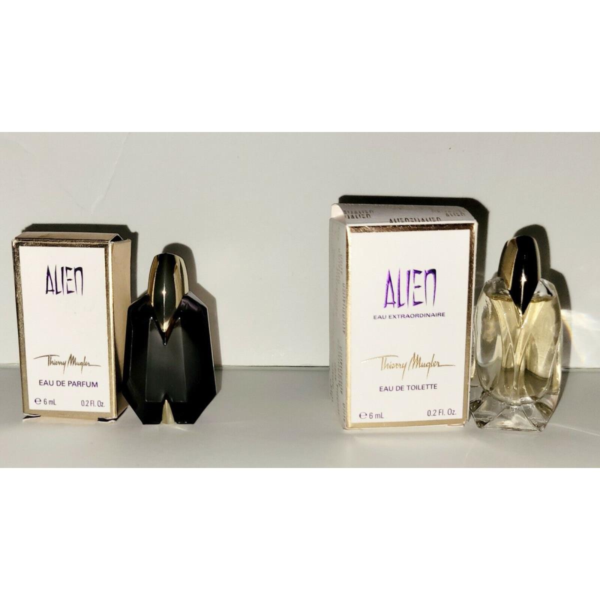 2 Thierry Mugler Alien Eau De Parfum Alien Extraordinaire Splash 6ml 0.2 Fl.oz