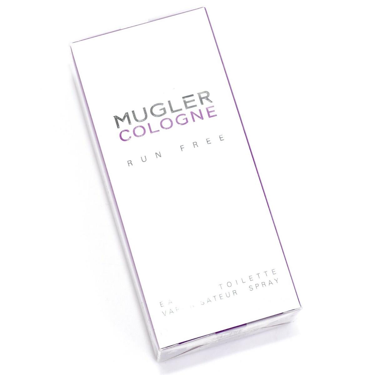 Mugler Cologne Run Free Eau De Toilette Spray 3.3oz