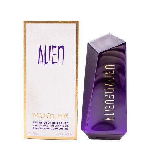 Alien by Mugler 6.8 oz / 200 ml Beautifying Body Lotion For Women Box