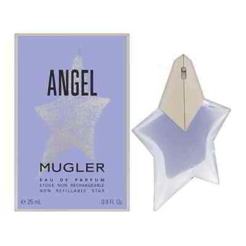 Angel by Mugler For Women 0.8 oz Eau de Parfum Non Refillable Star Spray