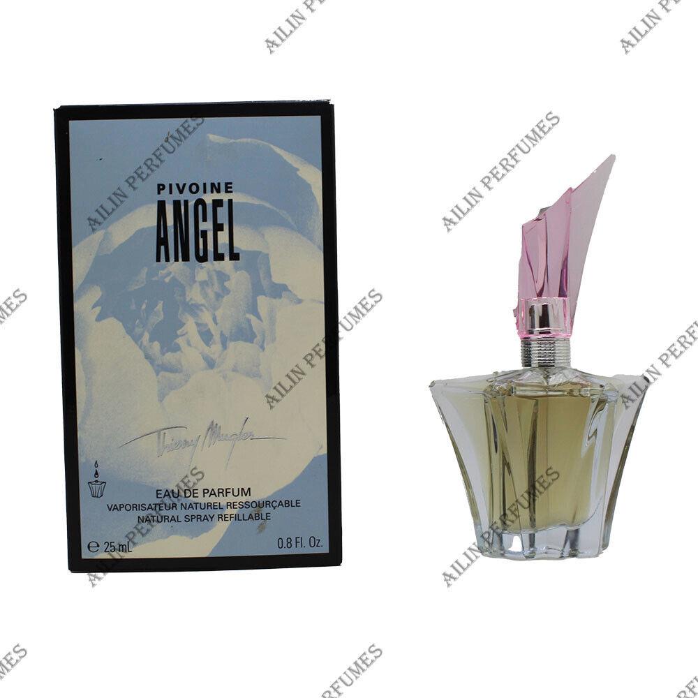 Angel Pivoine by Thierry Mugler 0.8 oz 25 ml Edp Refillable Spray For Women