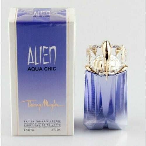 Alien Aqua Chic Thierry Mugler 2.0 oz Light Eau de Toilette Legere Women Spray