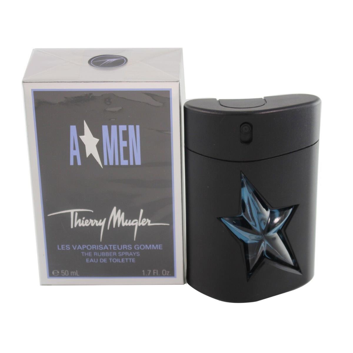 A Men BY Thierry Mugler 1.7/1.6 OZ Edt Spray Rubber For Men IN A Box