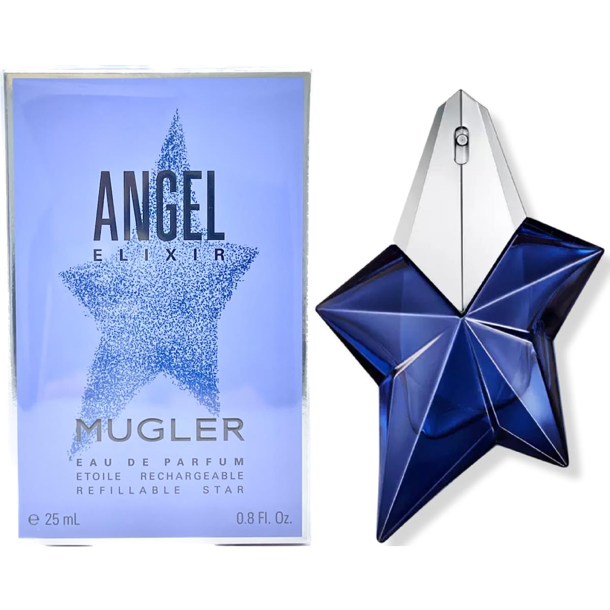 Angel Elixir by Thierry Mugler For Women 0.8 oz Eau de Parfum Refillable Spray