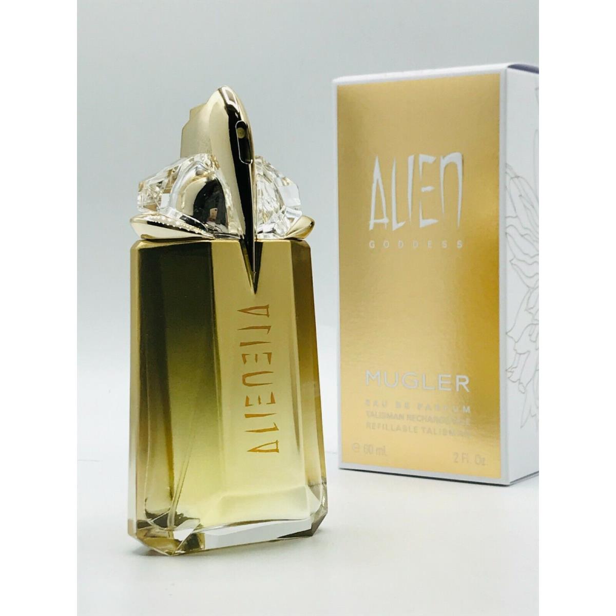 Mugler Alien Goddess Women Parfum Refillable Spray 2.0 oz