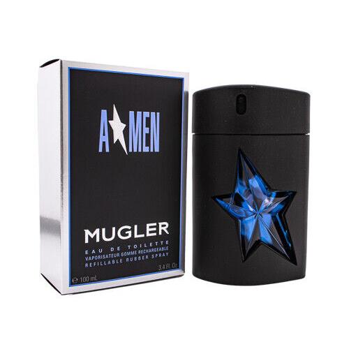 Angel Amen by Thierry Mugler 3.4 oz Edt Refillable Rubber Spray Cologne