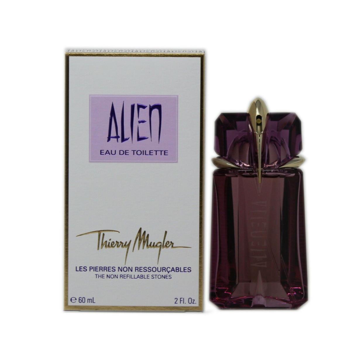 Thierry Mugler Alien Eau DE Toilette Spray The Non Refillable Stones 60ML