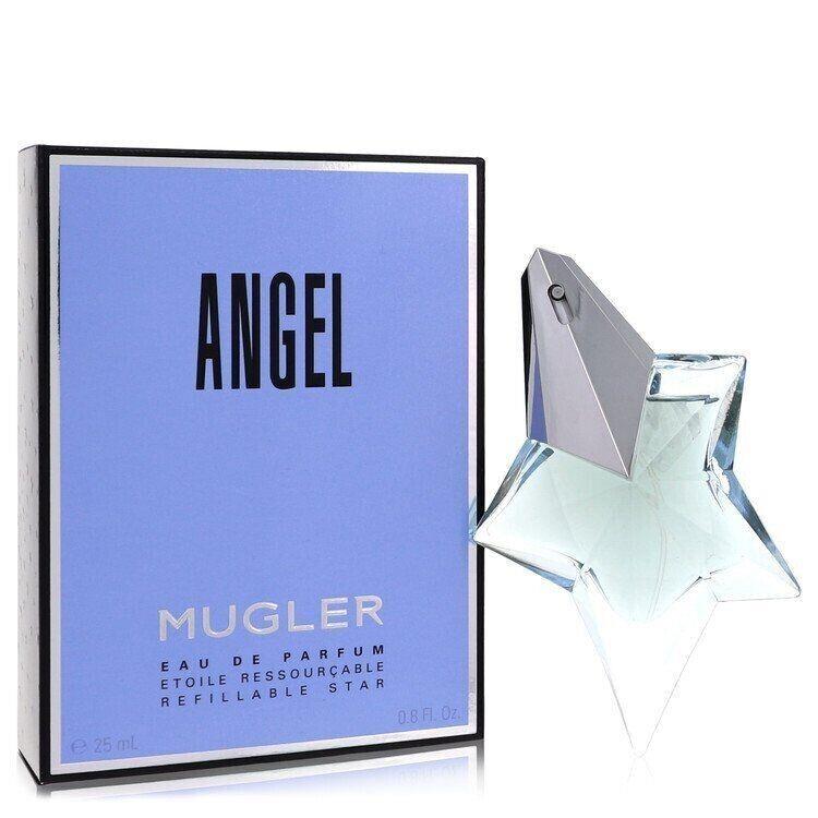 Angel by Thierry Mugler Eau De Parfum Spray Refillable 0.8 oz For Women