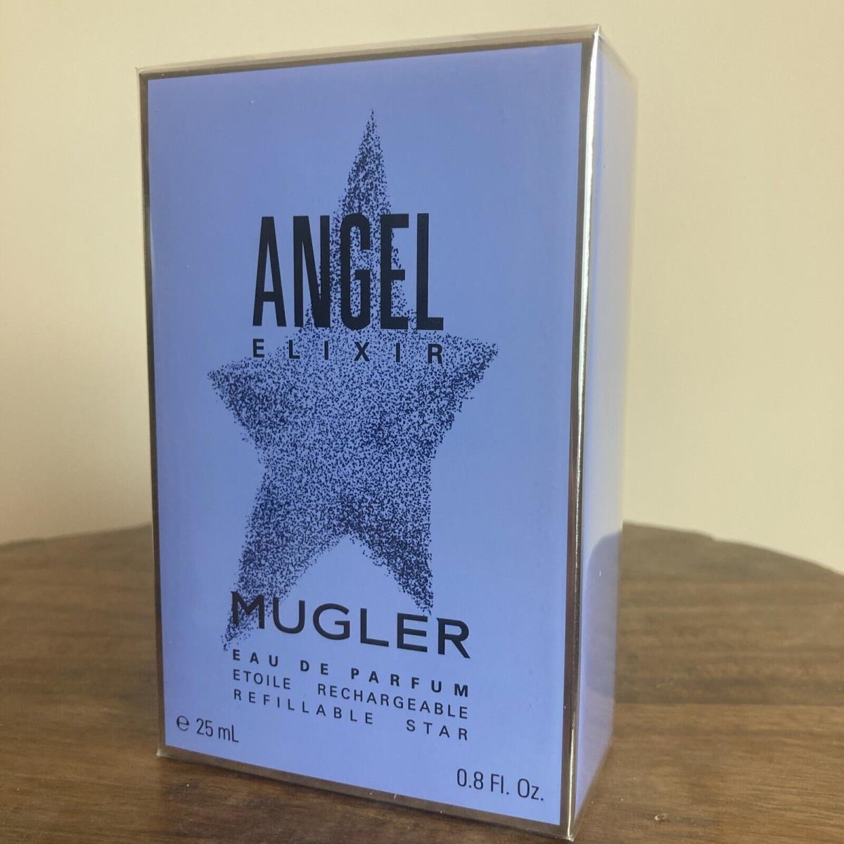 2023 Mugler Angel Elixir Eau de Parfum Refillable Star .8oz/25ml