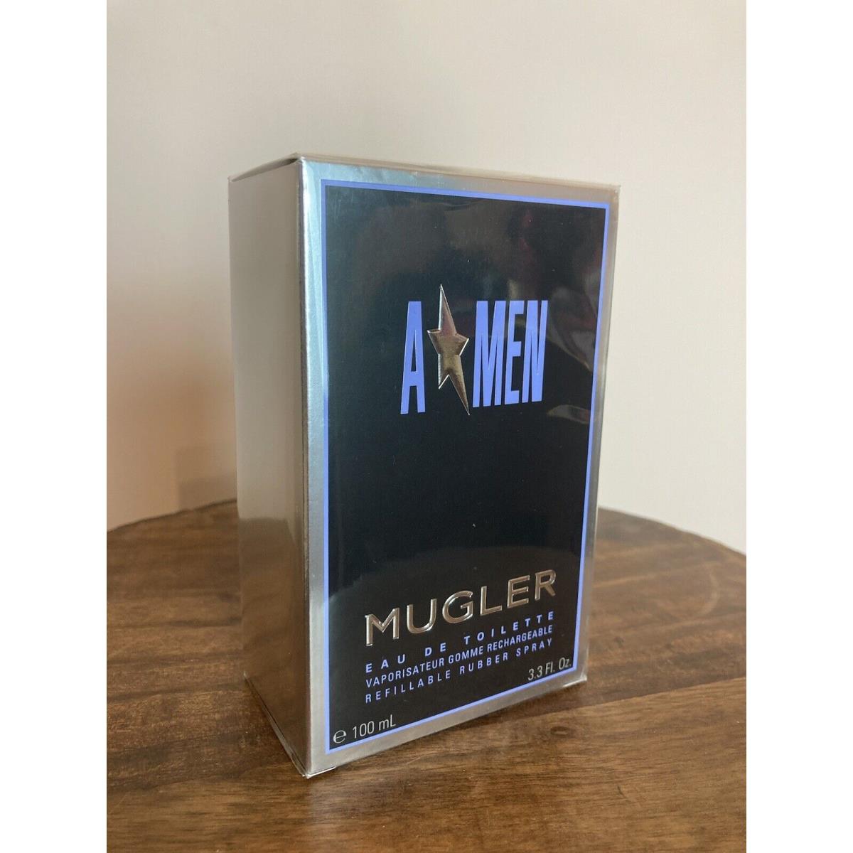 Mugler A Men Eau de Toilette 3.3fl oz/100ml Refillable Rubber Spray