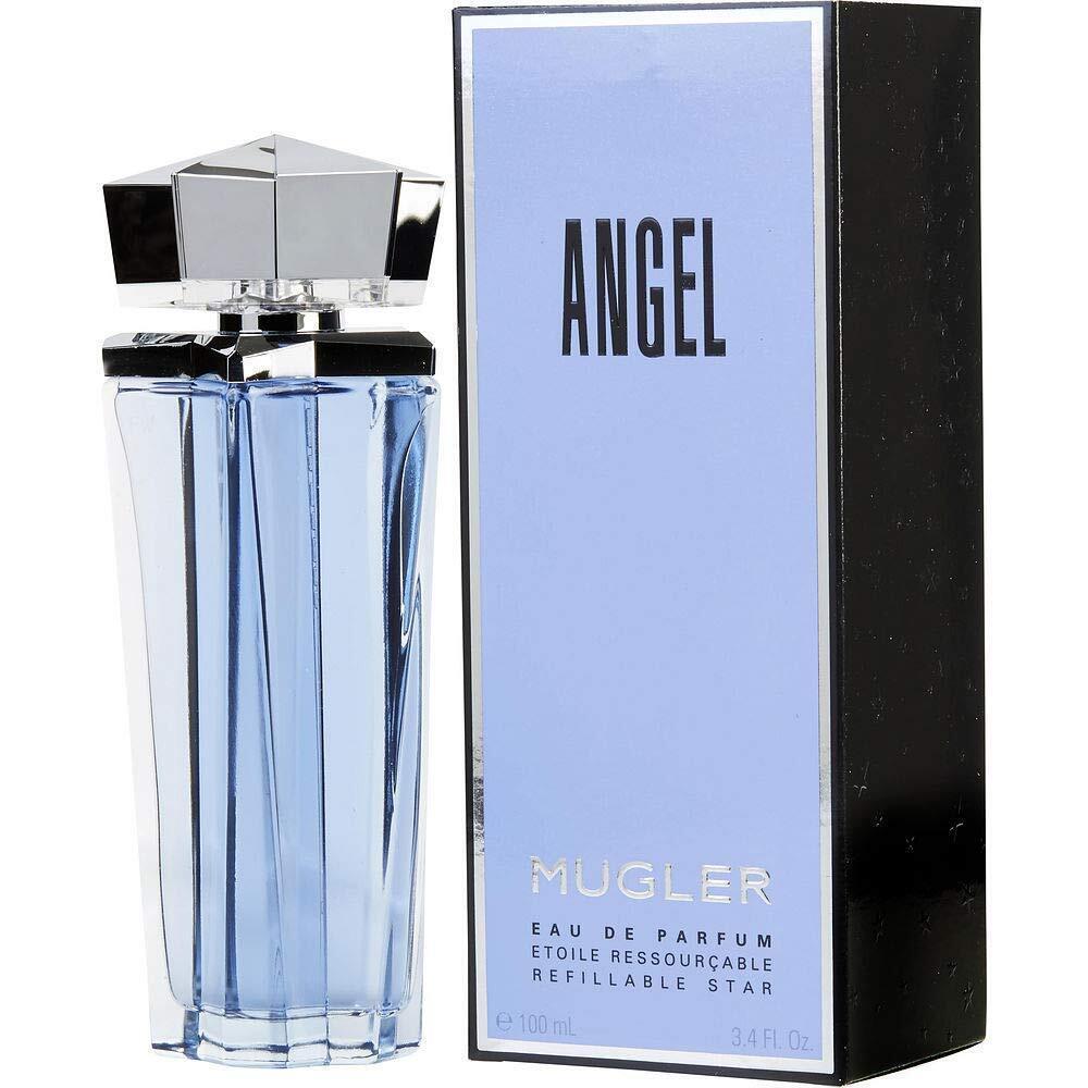 Angel Perfume Mugler 3.4 Oz 100ml Edp Eau De Perfume Spray Refillable Star Women