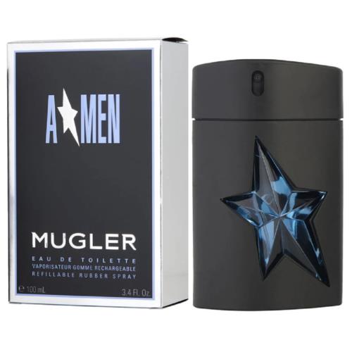 Angel Men A Men Rubber Thierry Mugler 3.4 oz / 100 ml Edt Men Spray