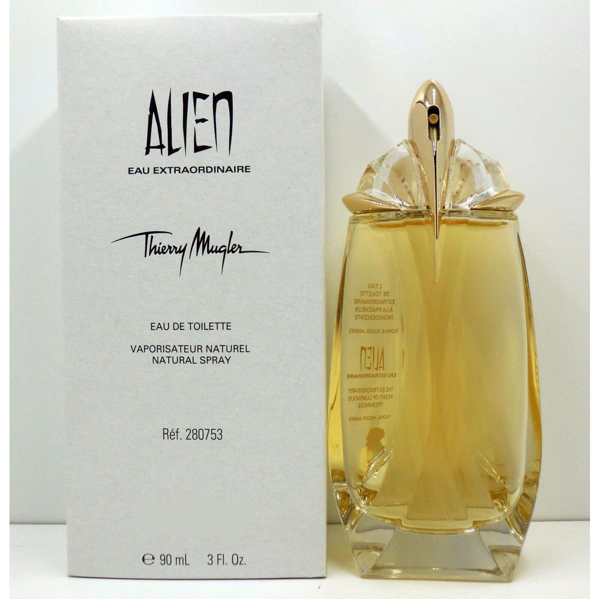 Alien Eau Extraordinaire BY Thierry Mugler Eau DE Toilette Spray 90ML/3.0 Oz. T