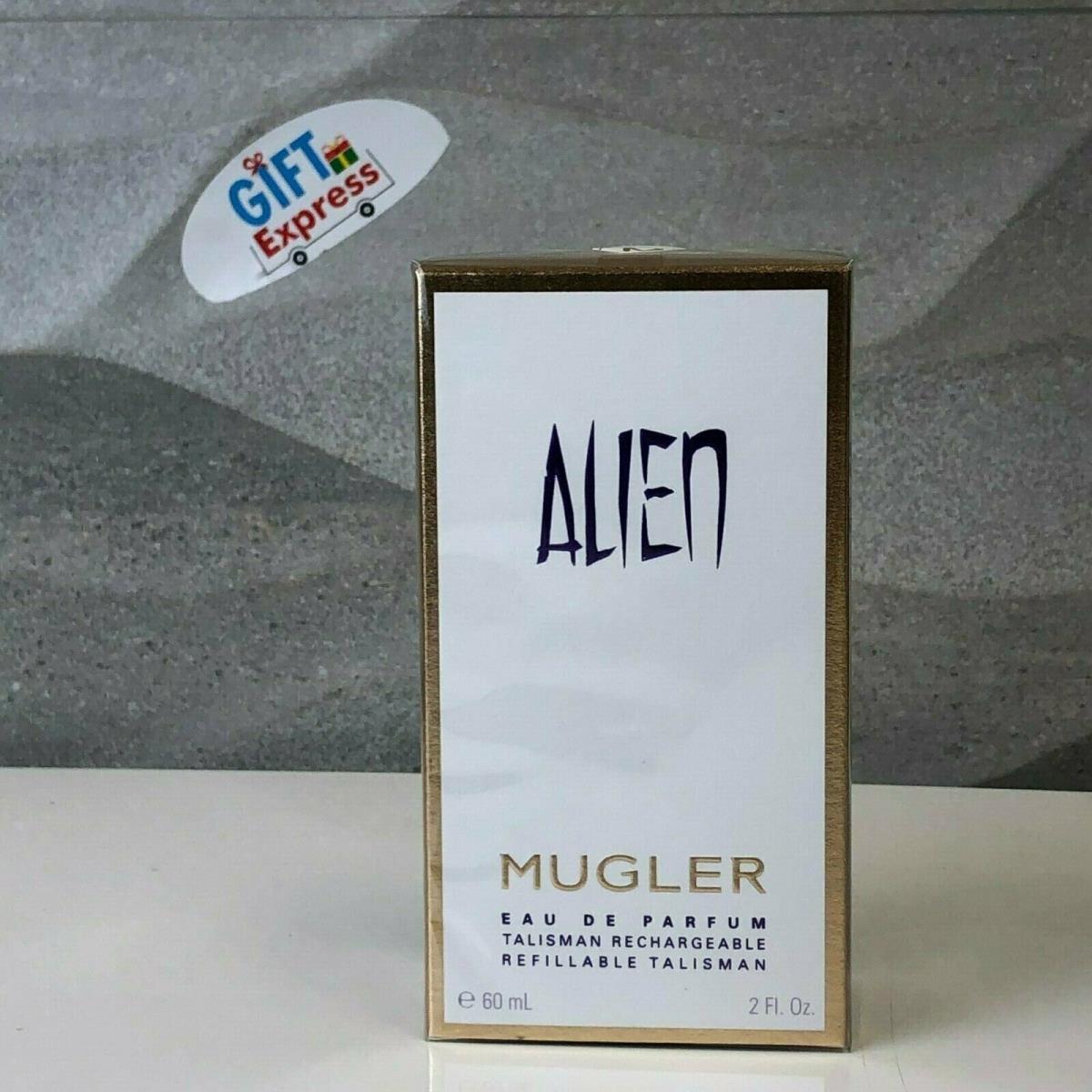 Alien 2.0 Oz Eau De Parfum Refillable Talisman by Thierry Mugler Box Women